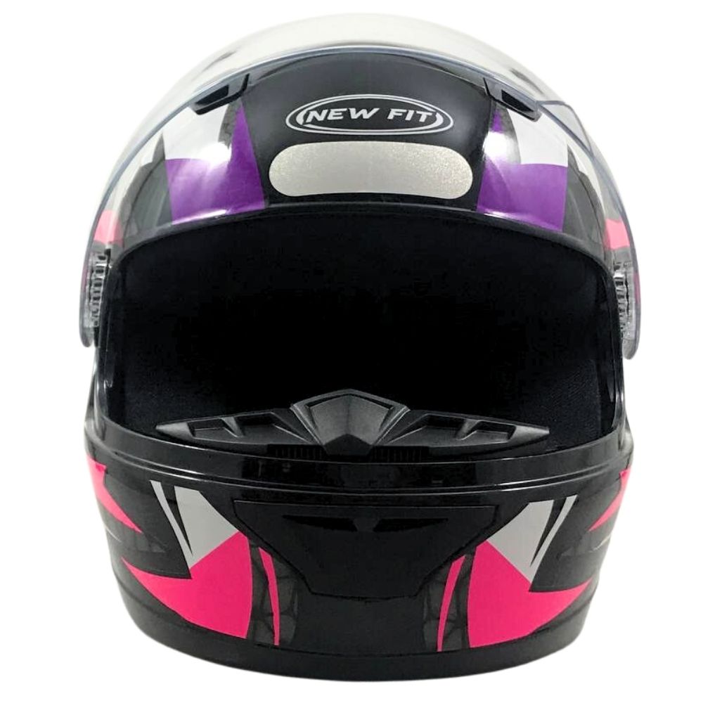 Capacete Moto Ebf New Fit Control Fechado Com Narigueira