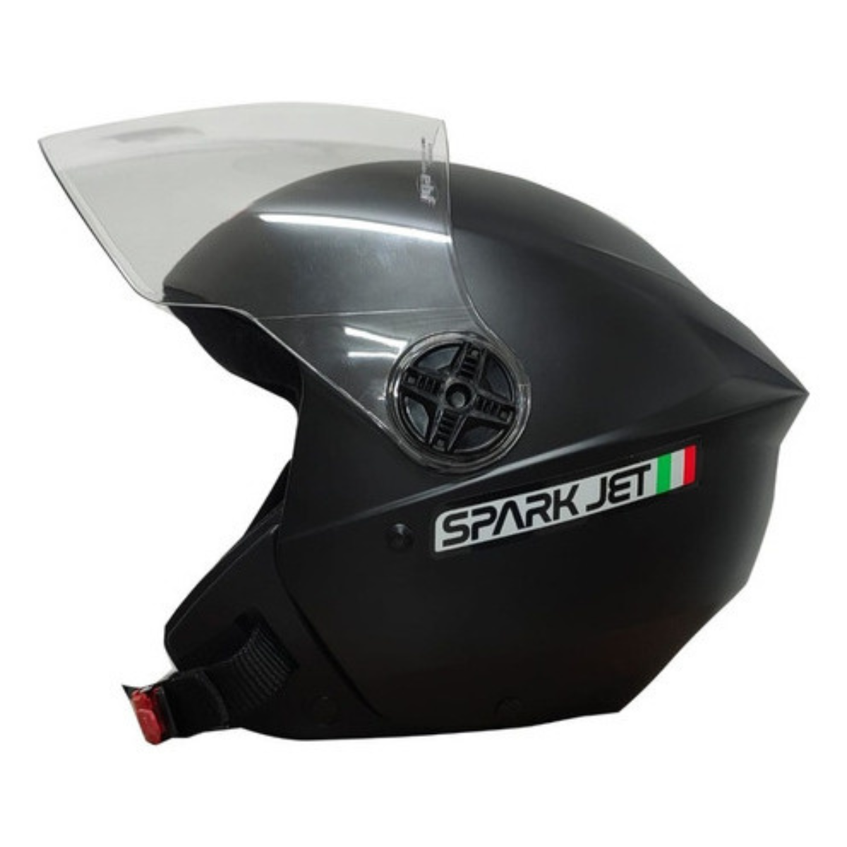 KIT Capacete Moto Ebf Spark Jet Aberto + Viseira Camaleão