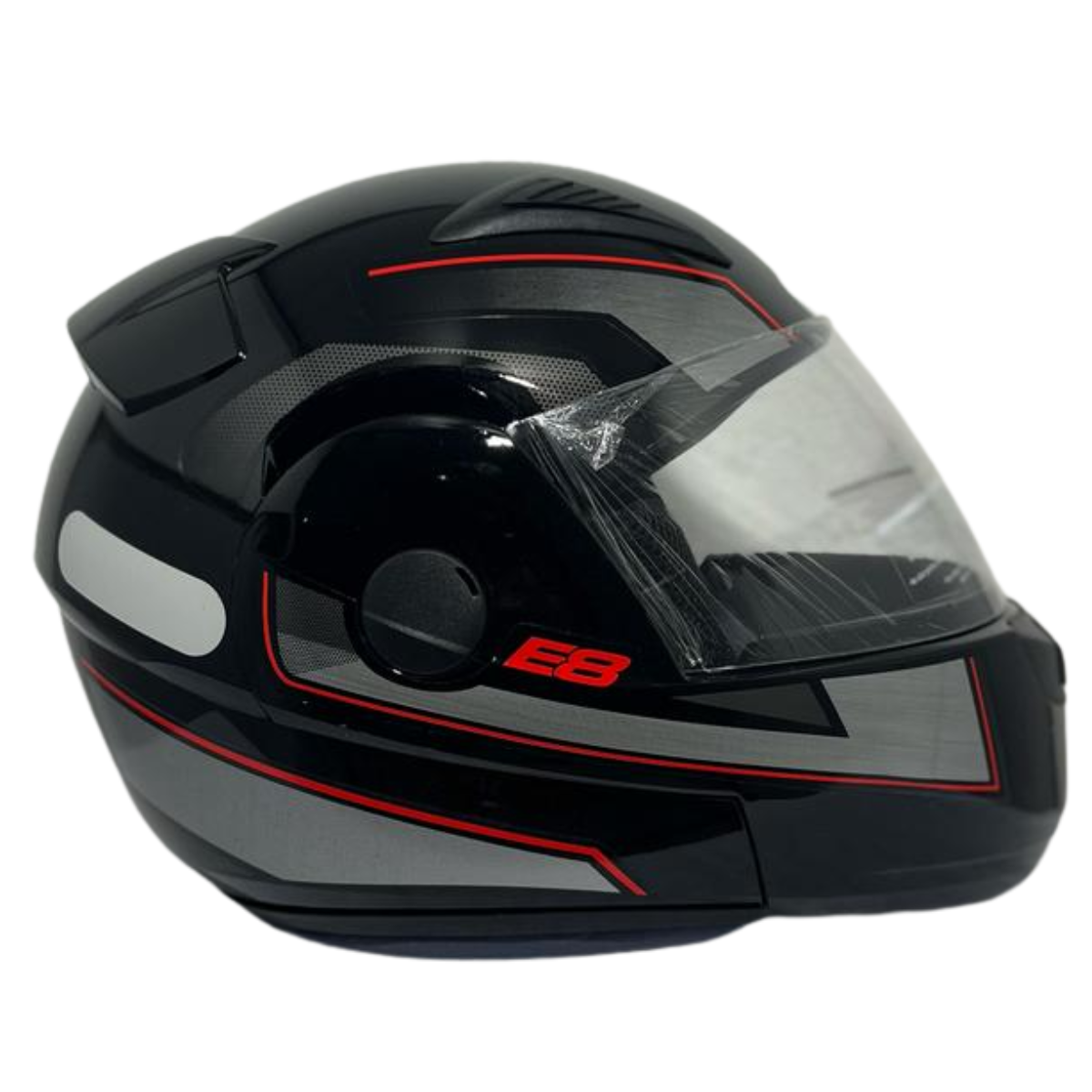 Capacete EBF Moto Articulado E8 Velocity Escamoteavel