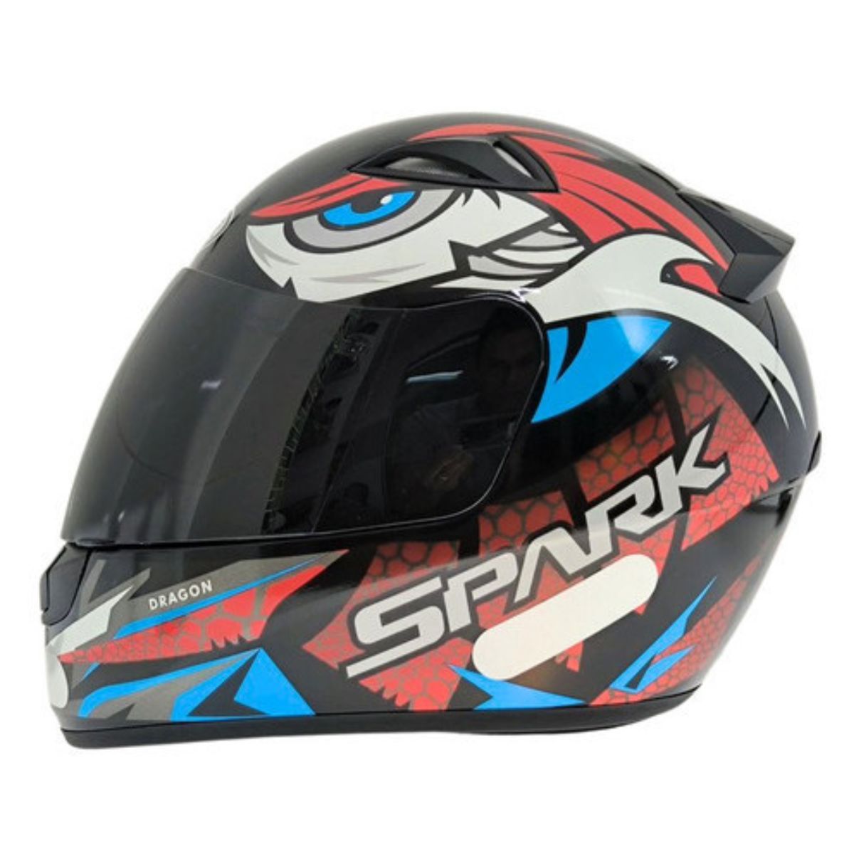 Viseira Fumê Capacete Fechado Ebf New Spark / E0x 2mm