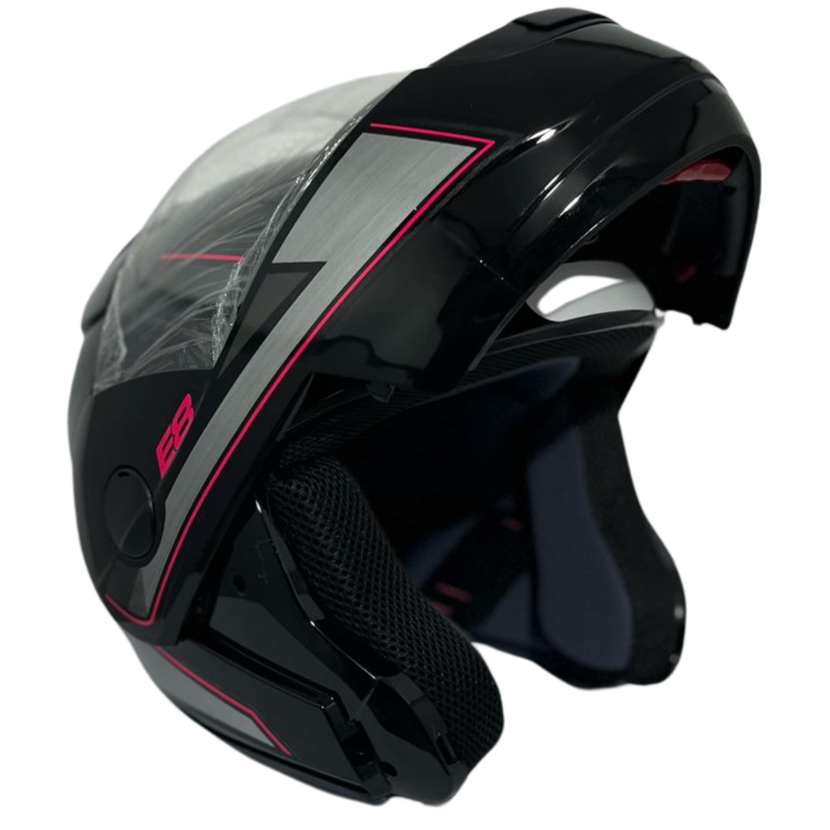 Capacete EBF Moto Articulado E8 Velocity Escamoteavel