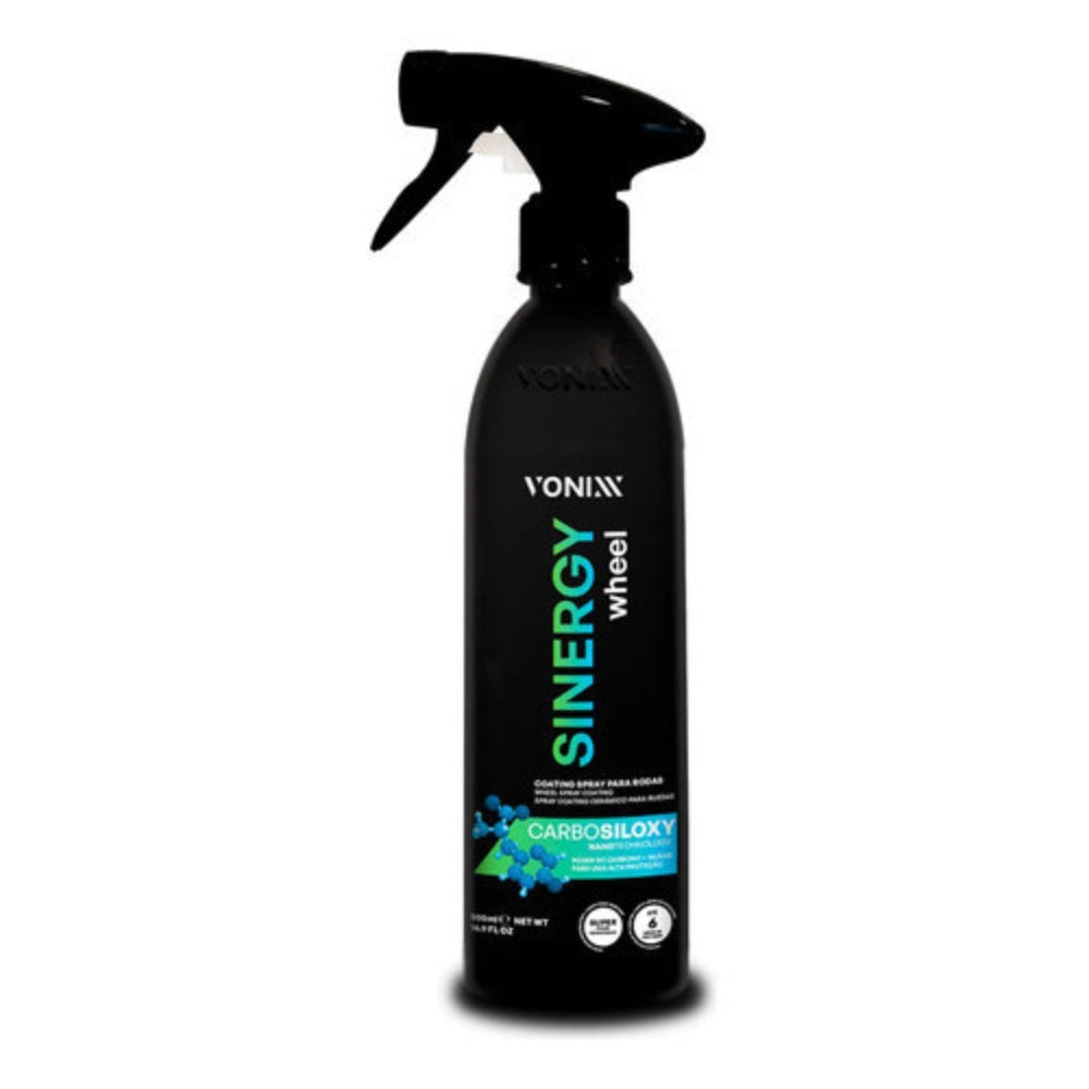 Coating Spray Para Rodas Sinergy Wheel Vonixx 500ml Renovar Brilho Rodas