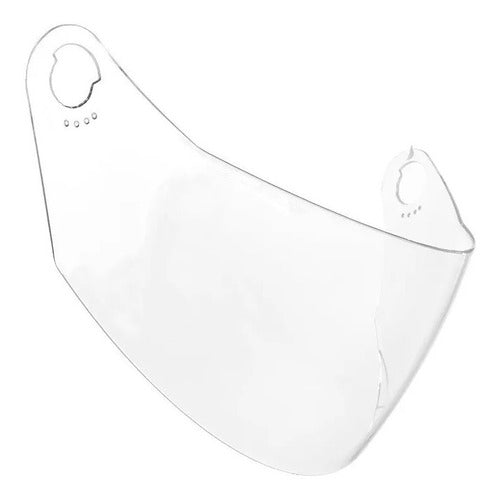 Viseira Reposição Protork Capacete R8 New Liberty 4 Cristal