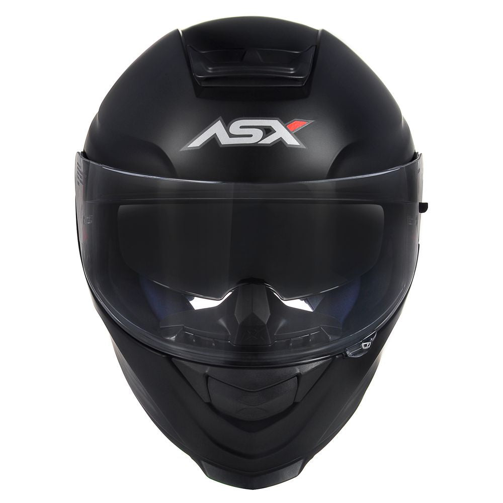 Capacete ASX Eagle Sv Solid Com Viseira Solar Óculos Fumê