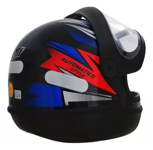 Capacete Ebf Automático Fechado Moto Bolt