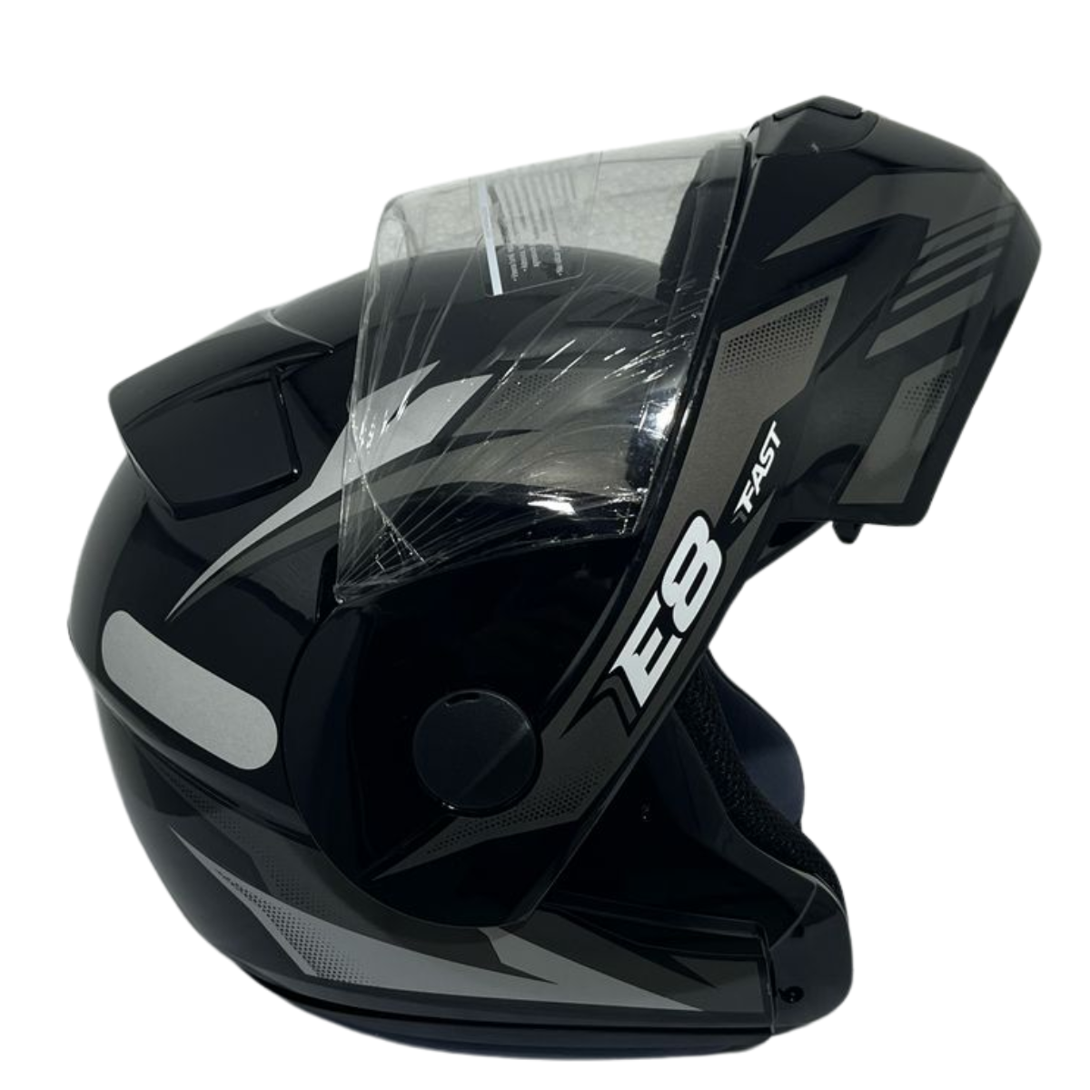 Capacete Articulado Ebf New E8 Robocop Escamoteável + Cores