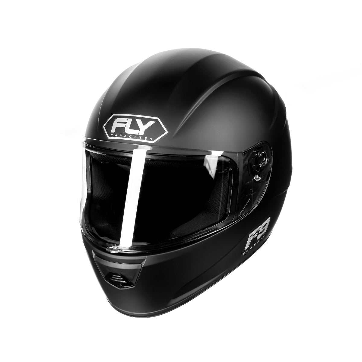 Capacete Moto Fechado Fly F-9 Classic Racing Feminino Masculino