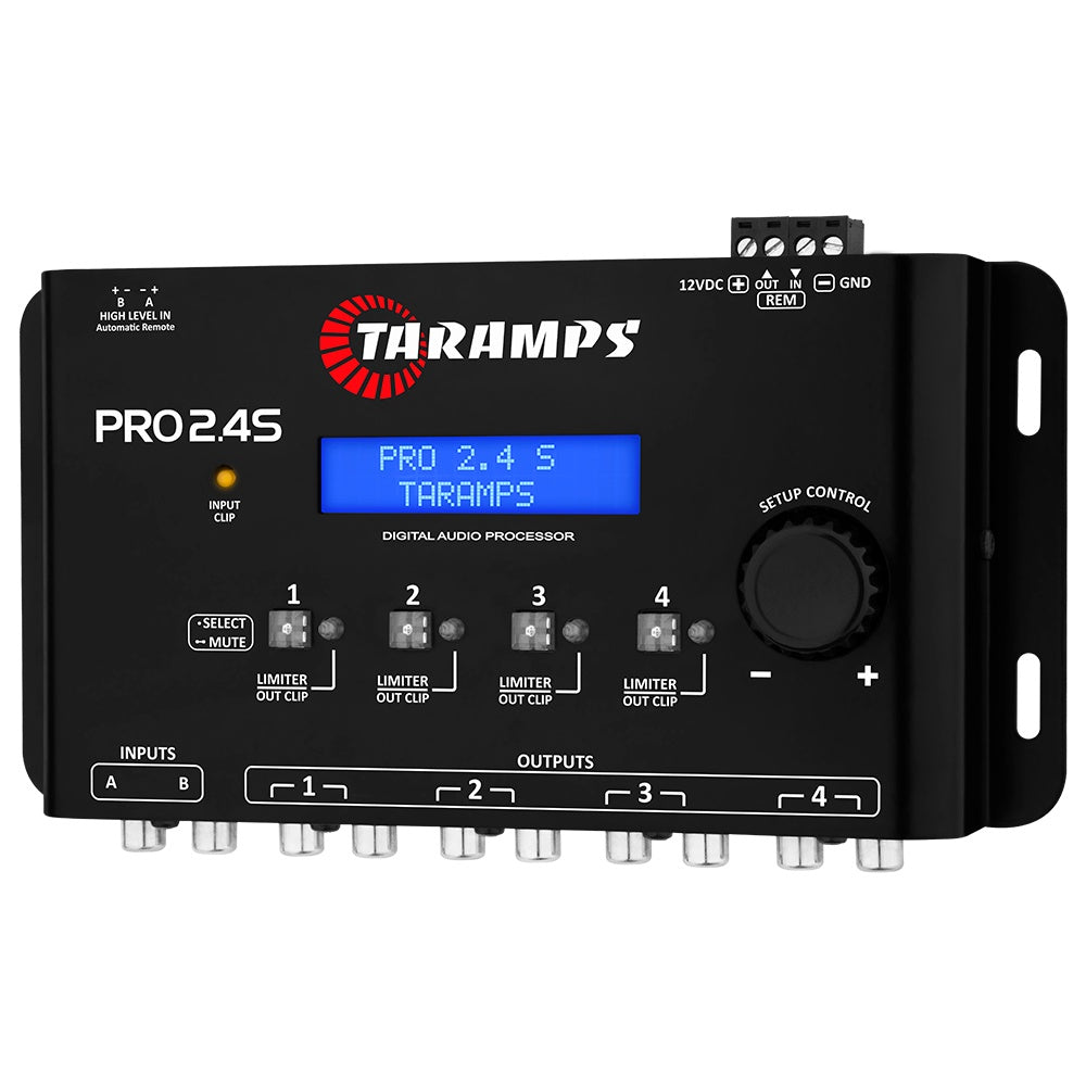 Processador De Áudio Digital Taramps Pro 2.4s Equalizador
