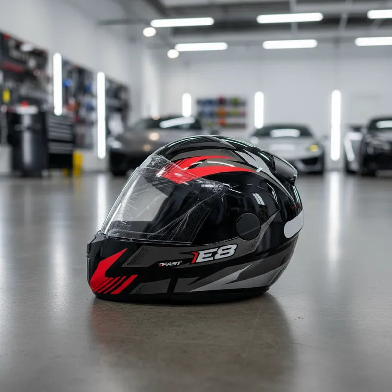 Capacete Articulado Ebf New E8 Robocop Escamoteável + Cores