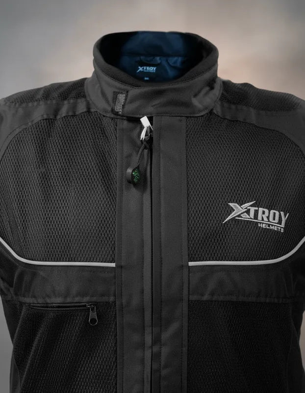 Jaqueta Motociclista Xtroy Verão Com Bolso e Proteção