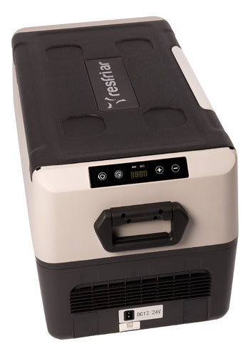 Geladeira Portatil 35l Resfri Ar Quadrivolt 12/24v 127/220v