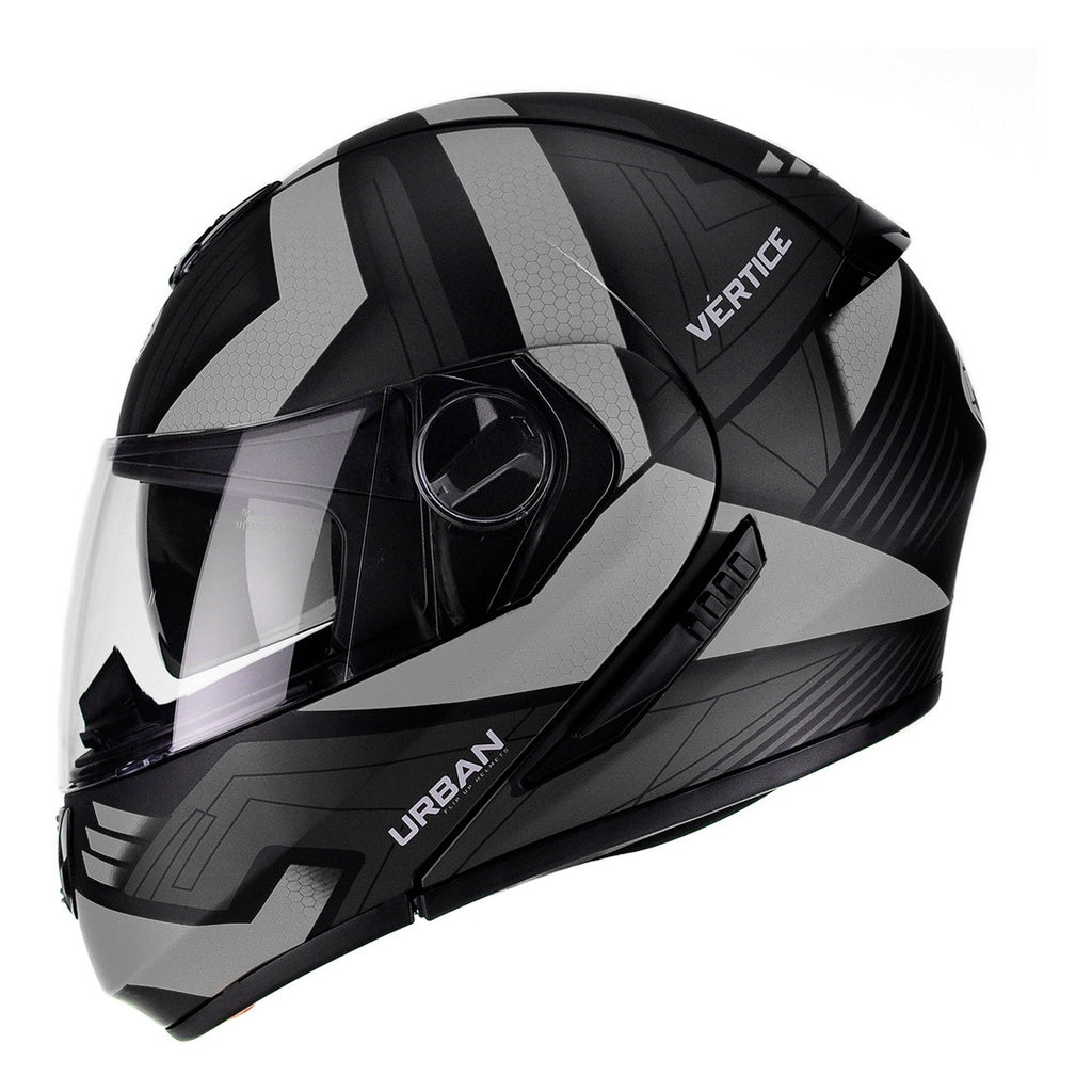 Capacete Robocop Preto Fosco Peels Urban Escamoteável