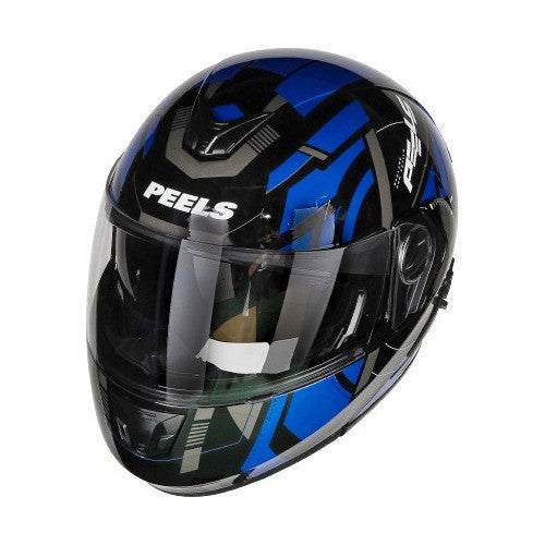 Capacete Moto Articulado Peels Urban Robocop C/ Óculos