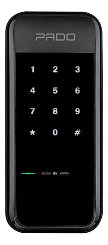 Fechadura Digital Porta Eletronica Sobrepor PADO Com Senha
