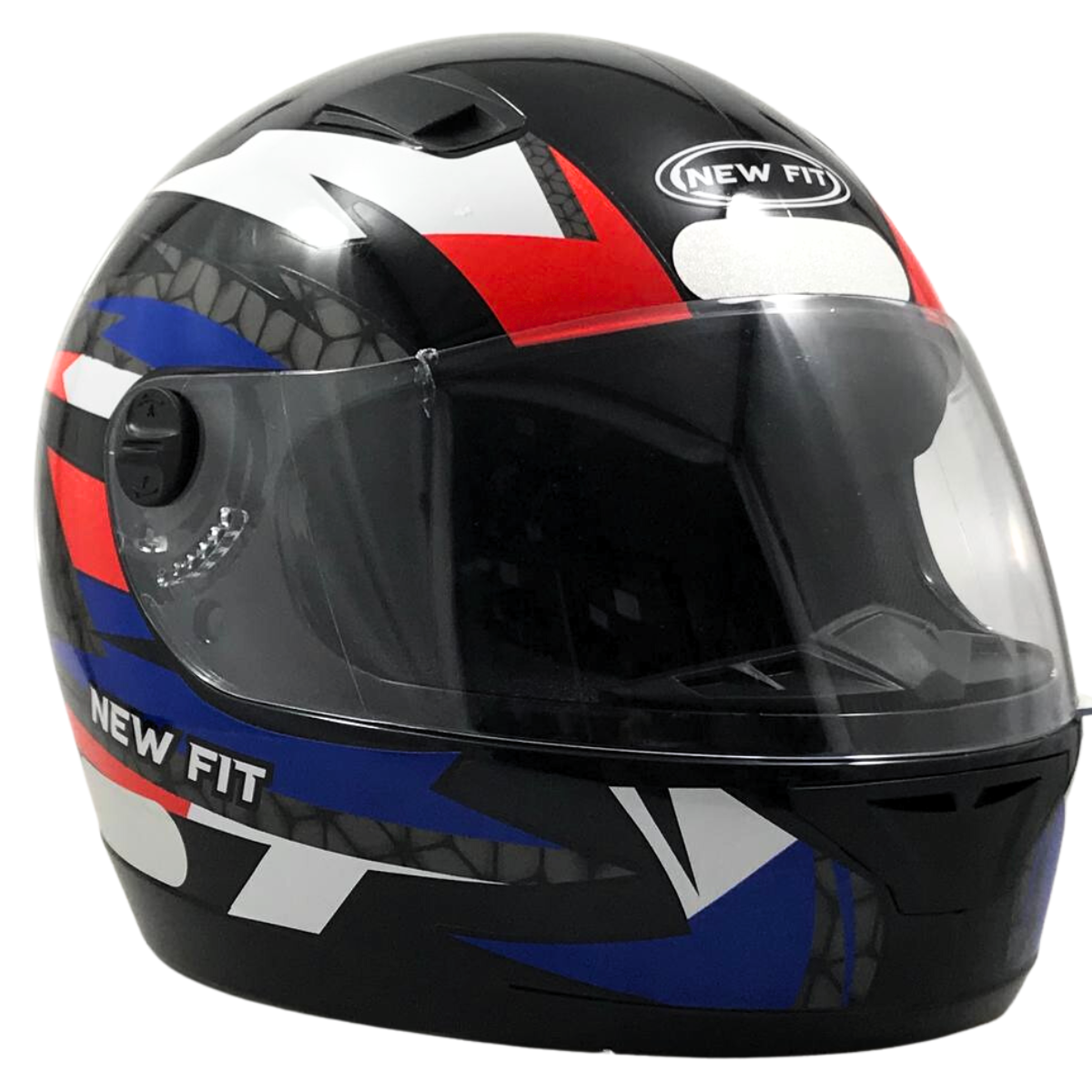 Capacete Moto Ebf New Fit Control Fechado Com Narigueira