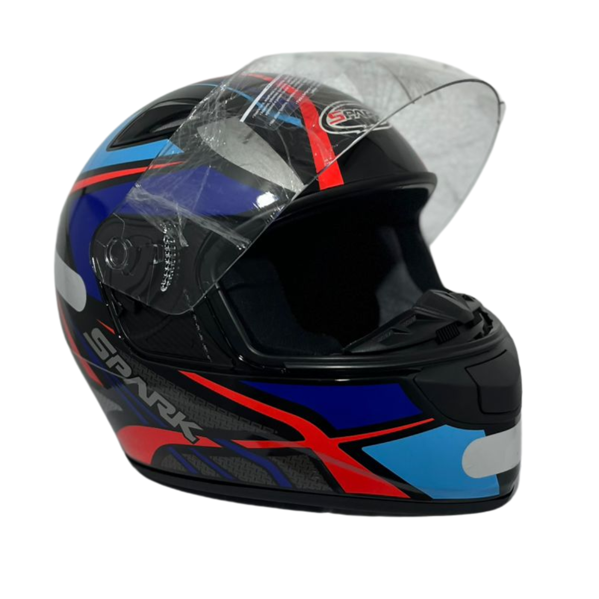 Capacete Fechado New Spark Esportivo Spider C/ Narigueira