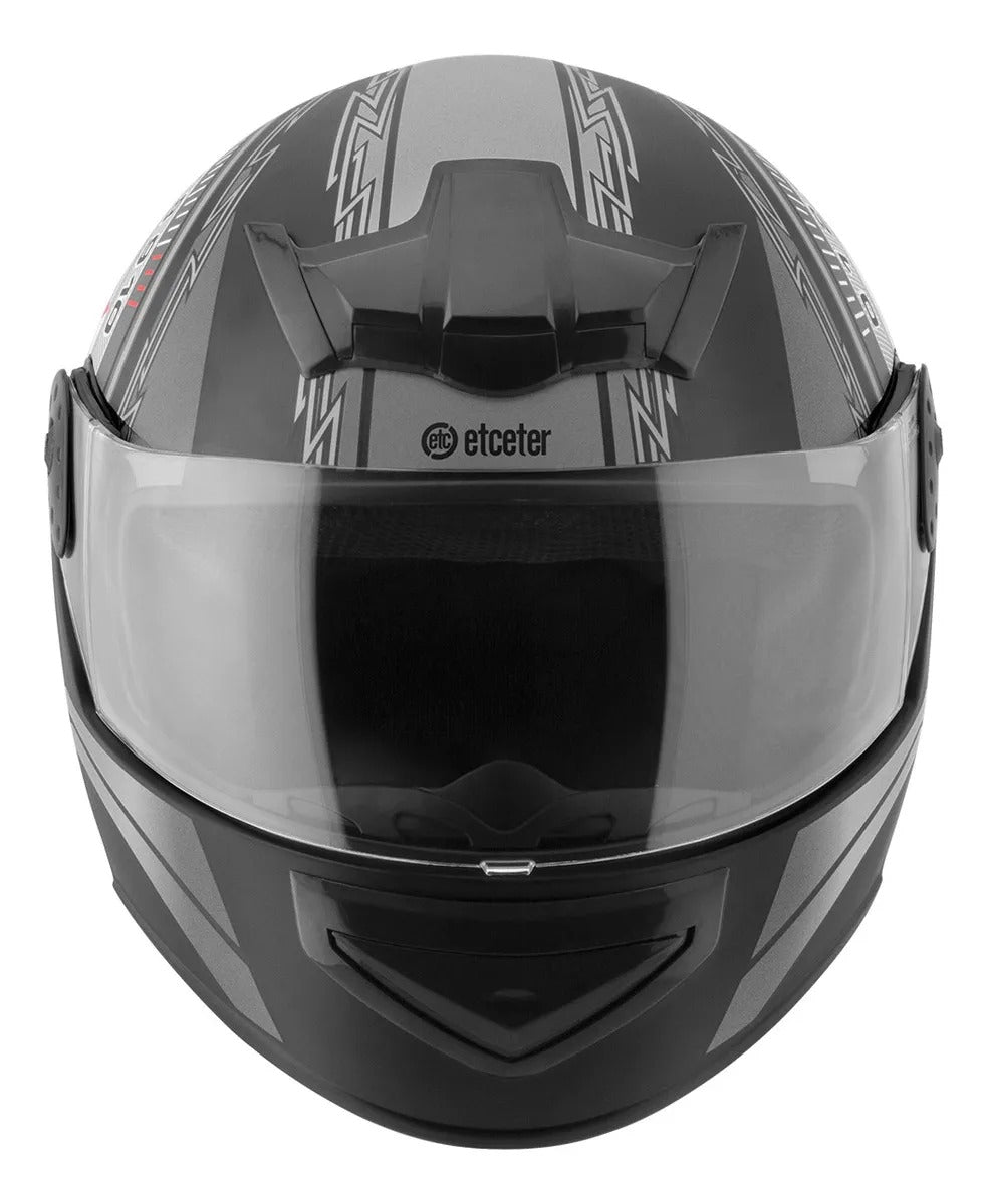 Capacete Etceter Rpm Gladiator Robocop Articulado Brilhante