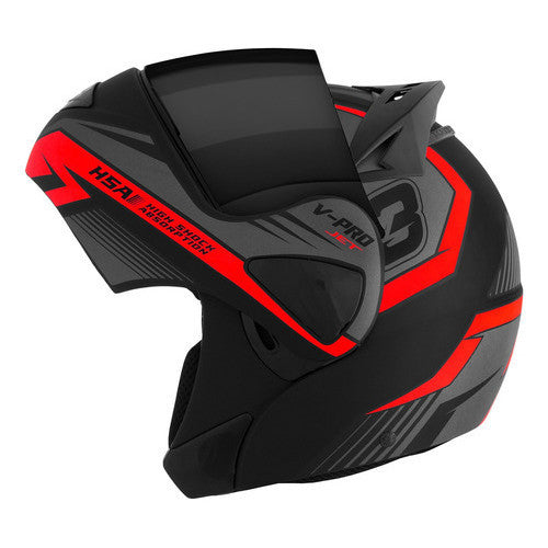 Capacete Escamoteável Pro Tork V-pro Jet 3 Viseira Fumê