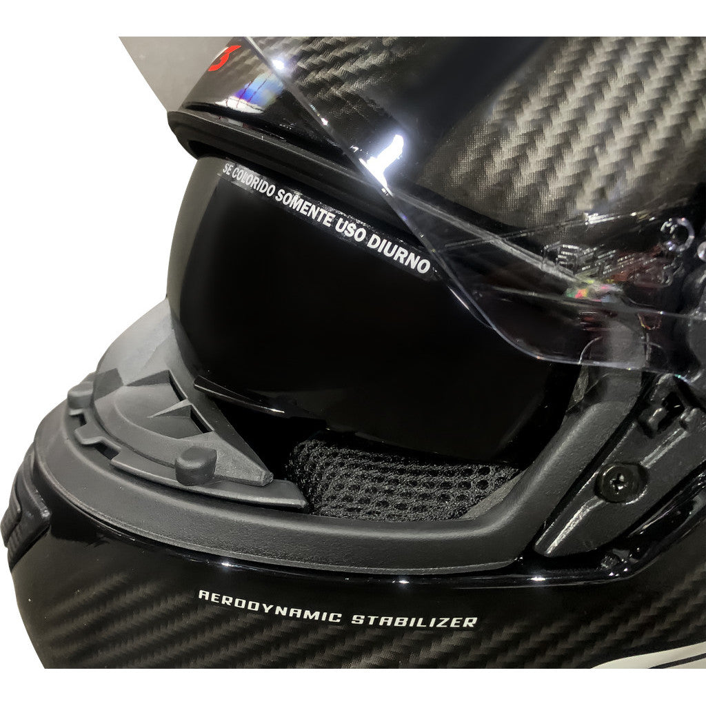 Capacete Fechado FW3 GT Racing Bolt Design Com Narigueira Esportivo