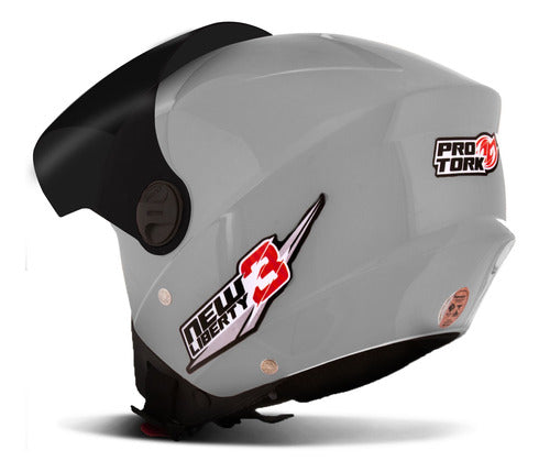 Capacete Aberto Pro Tork New Liberty 3 Three Viseira Fumê