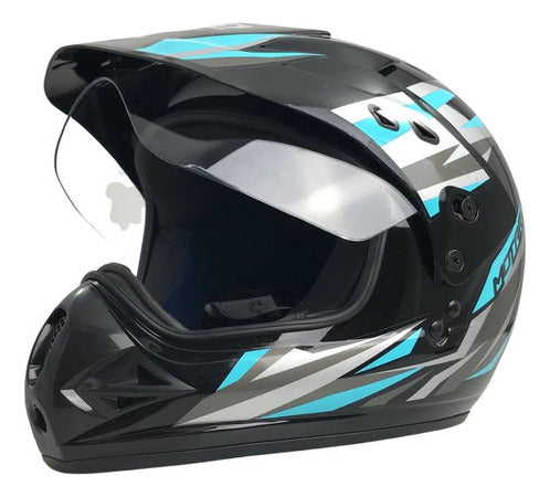 Capacete Ebf Motard New Street Moto Cross Fechado
