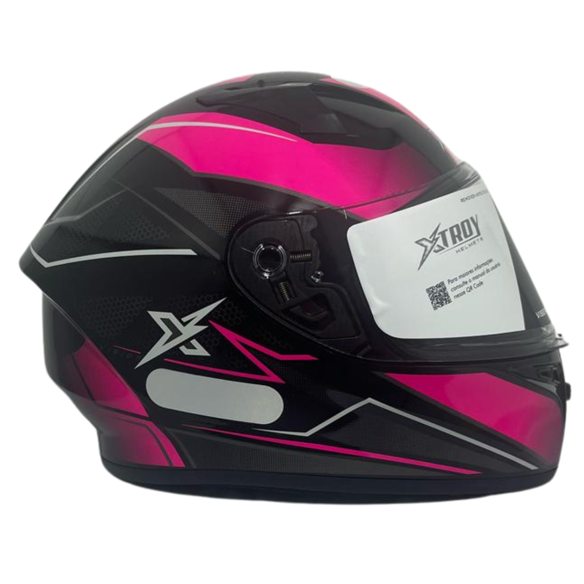 Capacete Moto Xtroy Fechado FF526 Esportivo Vision