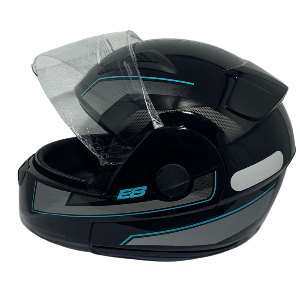 Capacete EBF Moto Articulado E8 Velocity Escamoteavel