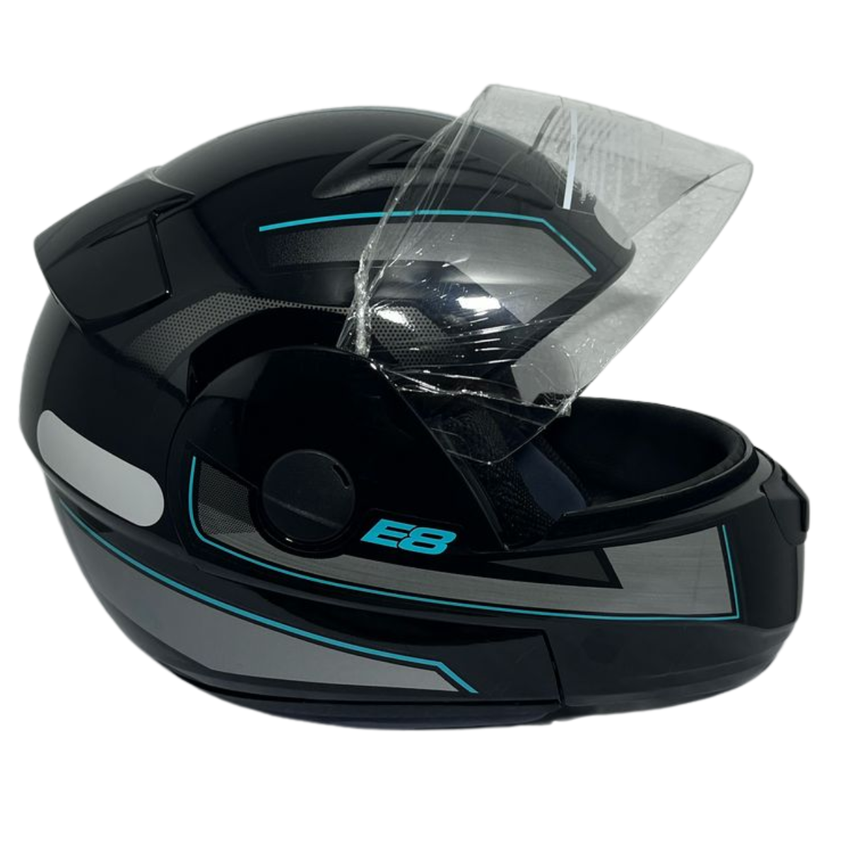 Capacete EBF Moto Articulado E8 Velocity Escamoteavel