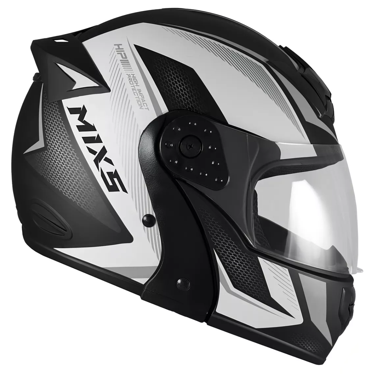 Capacete Para Moto Escamoteável Mixs Gladiator Neo Fosco