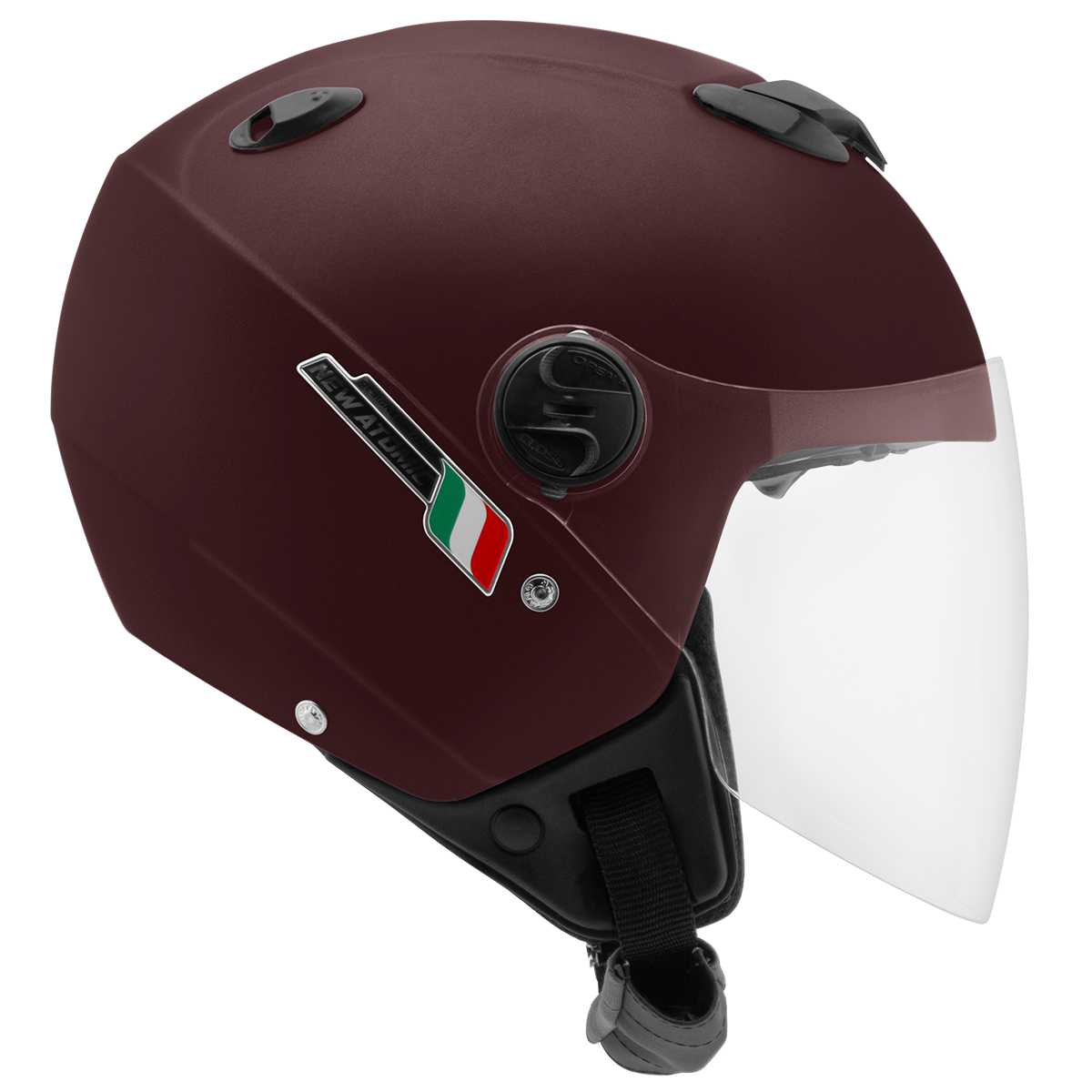 Capacete Aberto Pro Tork New Atomic Elite Viseira Solar Fumê