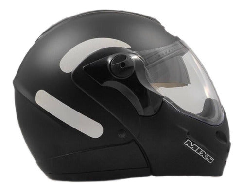Capacete Escamoteável Mixs Captiva Street Rider Com Óculos
