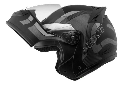 Capacete Escamoteável Mixs Gladiator Articulado Lançamento
