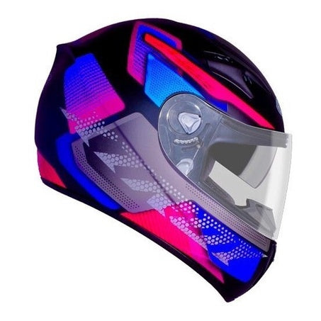 Capacete Moto Ebf Xtroy Com Óculos Interno Fumê + Narigueira