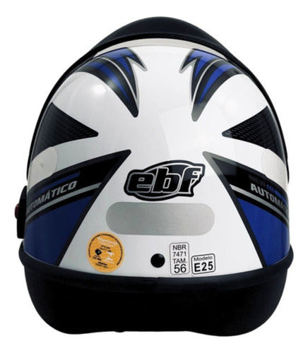 Capacete Ebf Automático Fechado Moto Bolt