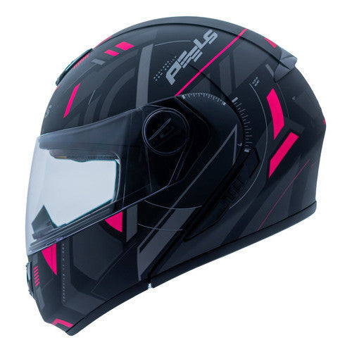Capacete Moto Articulado Peels Urban Robocop C/ Óculos