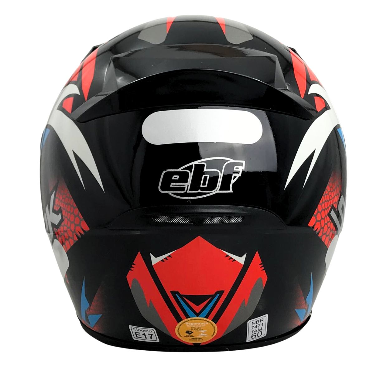 Capacete Moto Ebf New Spark Dragon Esportivo Com Narigueira