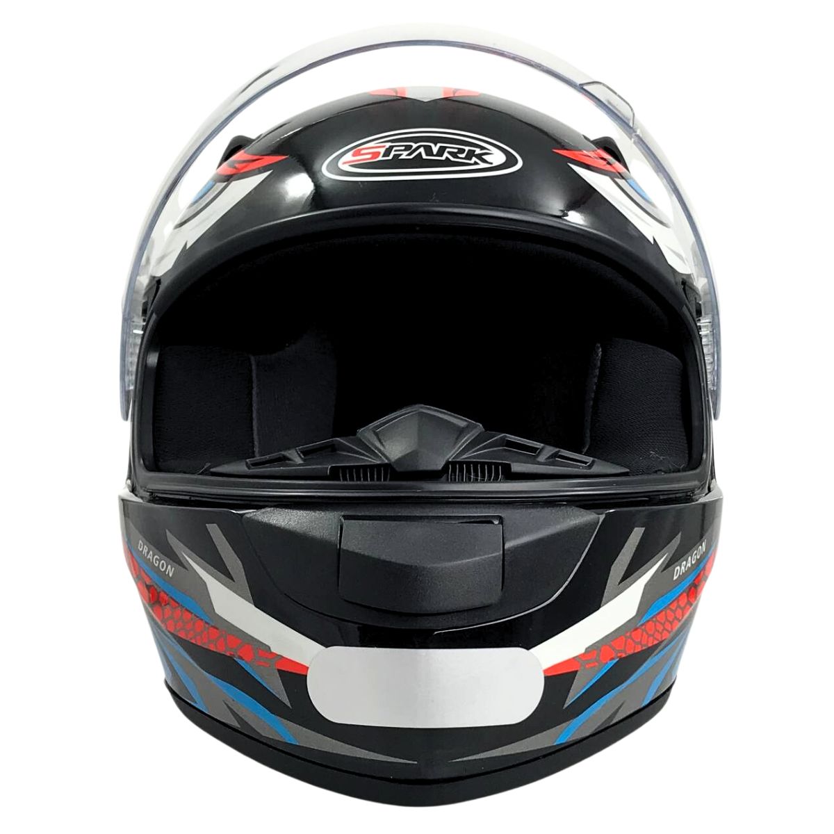 Capacete Moto Ebf New Spark Dragon Esportivo Com Narigueira
