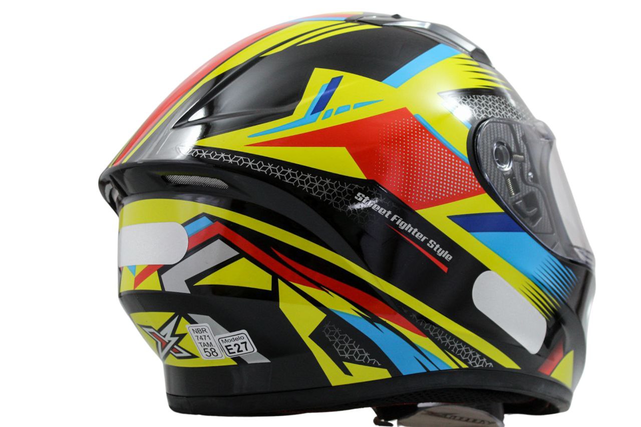 Capacete Xtroy Esportivo C/ Narigueira Masculino E Feminino