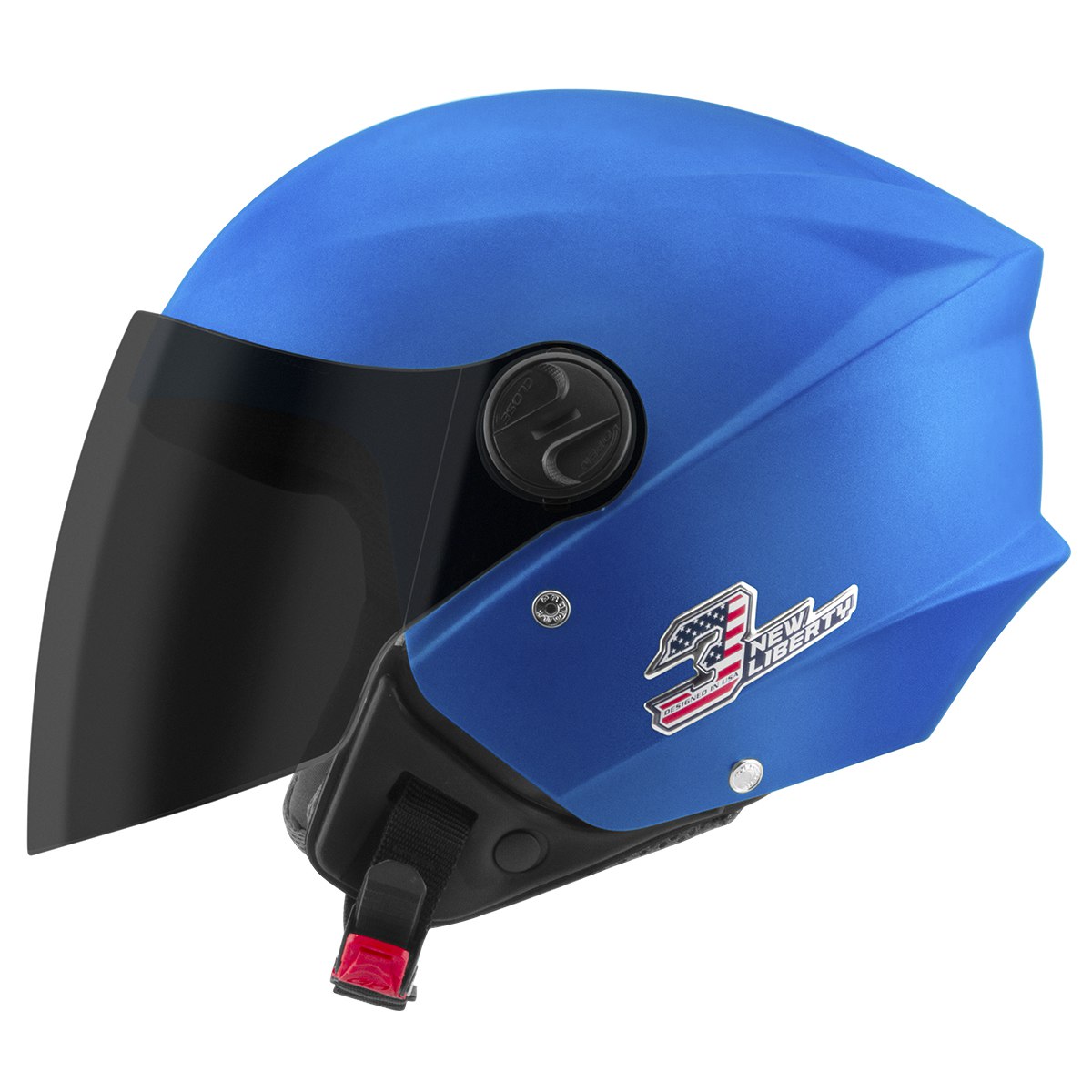 Capacete Aberto Pro Tork New Three Elite Com Viseira Fumê