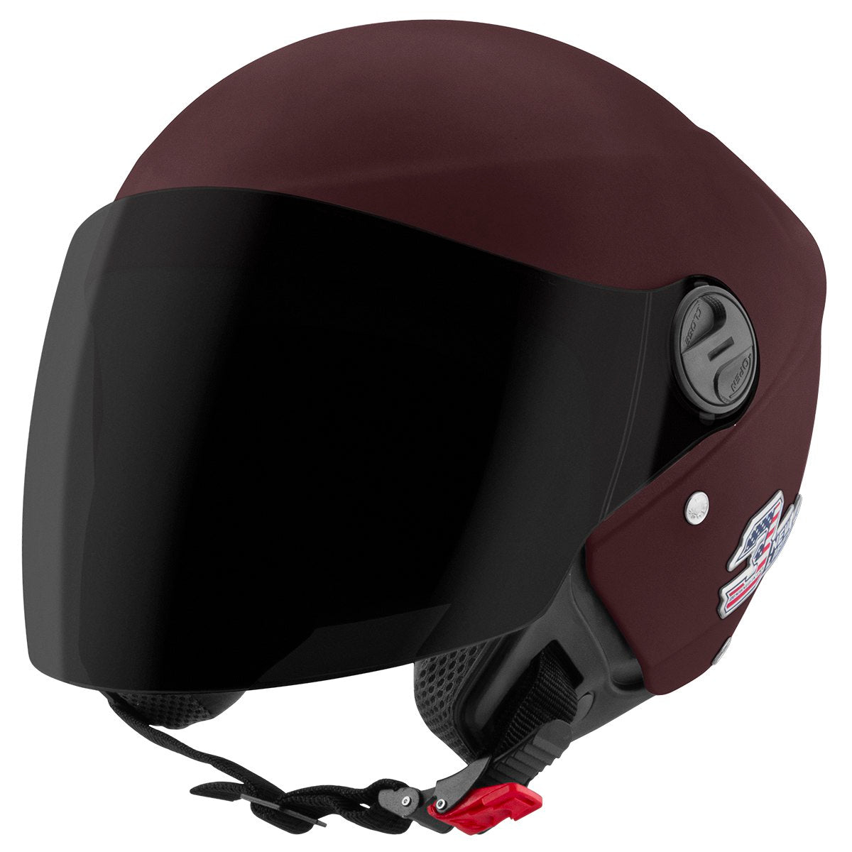 Capacete Aberto Pro Tork New Three Elite Com Viseira Fumê