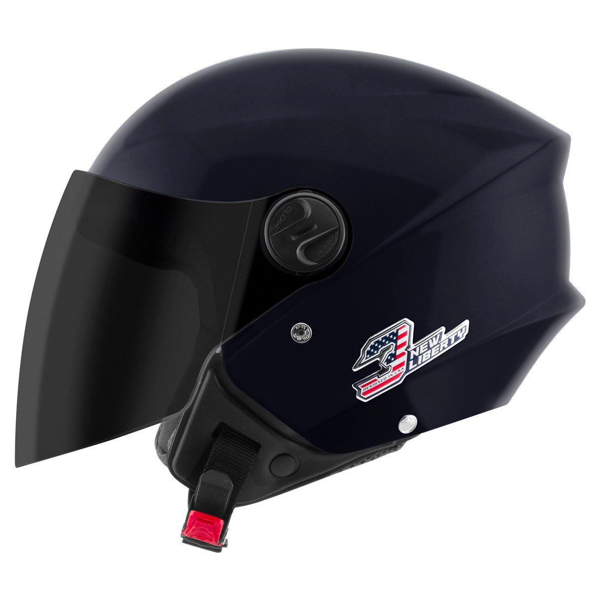 Capacete Aberto Pro Tork New Three Elite Com Viseira Fumê