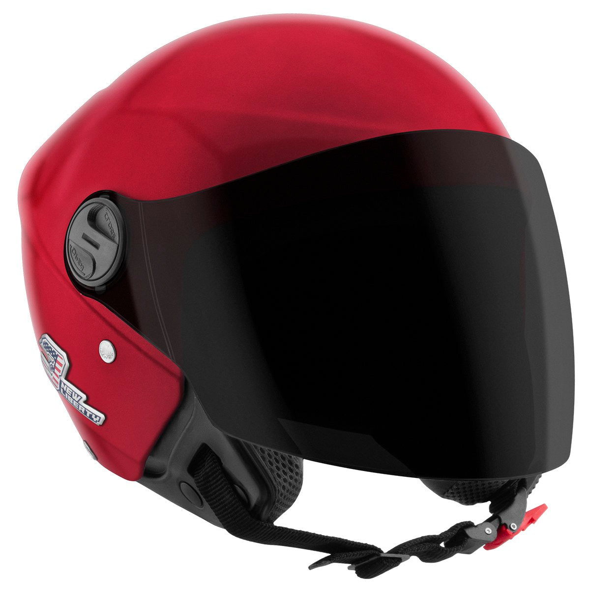 Capacete Aberto Pro Tork New Three Elite Com Viseira Fumê