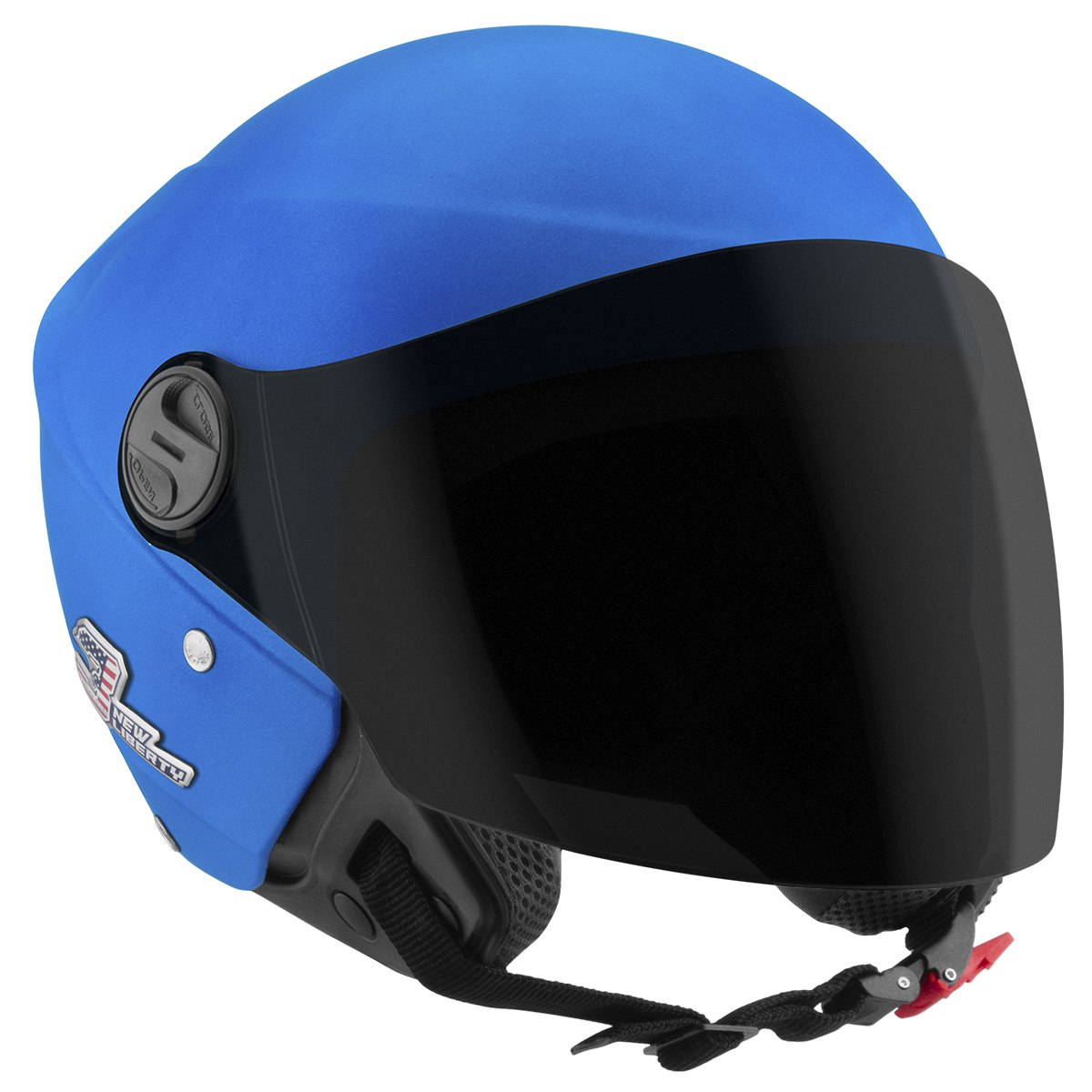 Capacete Aberto Pro Tork New Three Elite Com Viseira Fumê