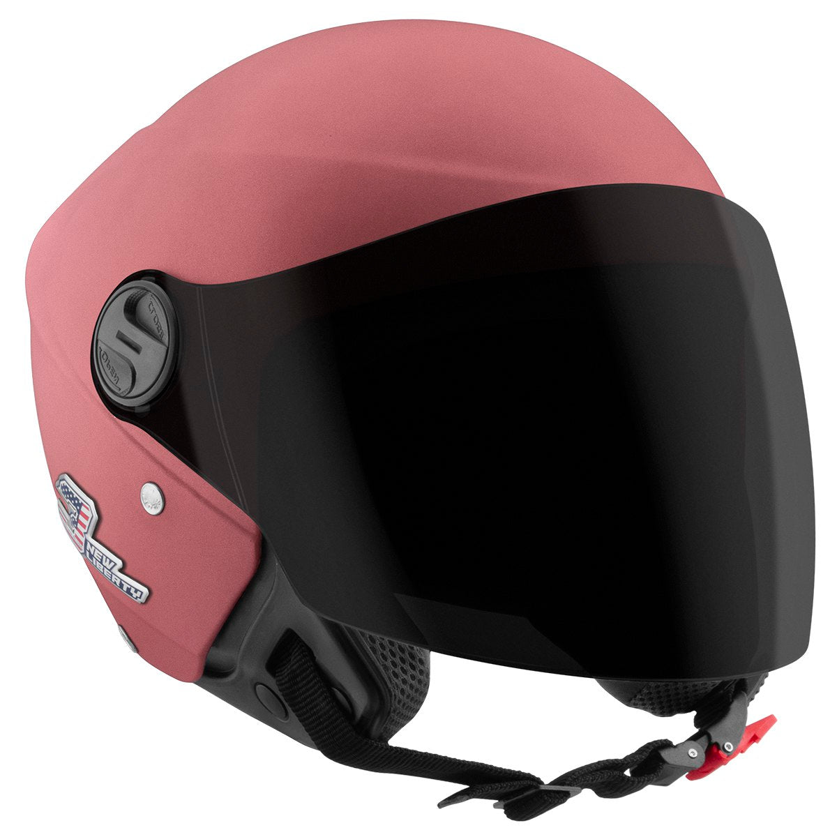 Capacete Aberto Pro Tork New Three Elite Com Viseira Fumê
