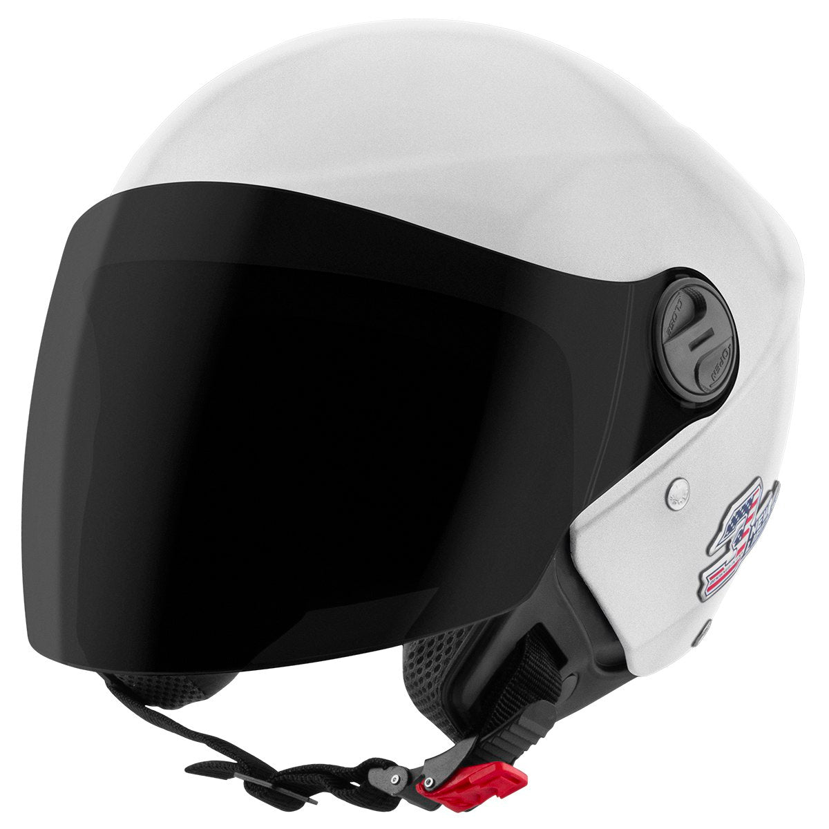 Capacete Aberto Pro Tork New Three Elite Com Viseira Fumê