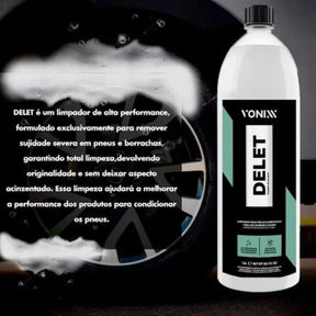 DELET 1,5L VONIXX  Limpador De Pneus e Borrachas