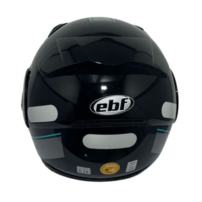 Capacete EBF Moto Articulado E8 Velocity Escamoteavel