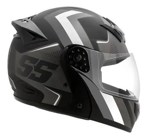 Capacete Robocop Mixs Gladiator Super Speed + Narigueira