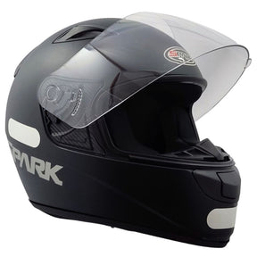 CAPACETE FECHADO NEW SPARK SOLID PRETO FOSCO