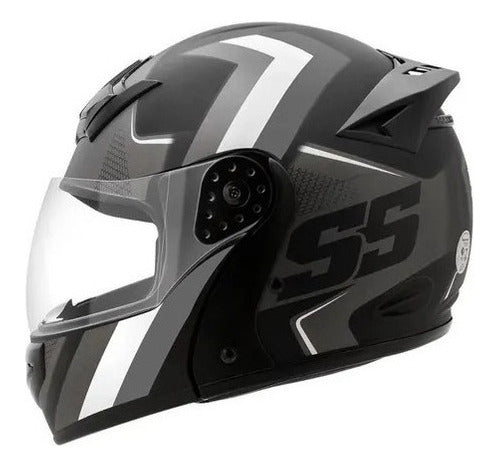 Capacete Robocop Mixs Gladiator Super Speed + Narigueira
